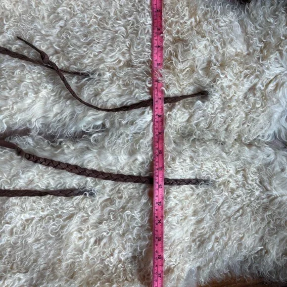 Vintage Mongolian Lamb Fur Vest